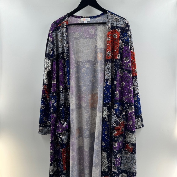 LuLaRoe Sweaters - LuLaRoe Sarah Long Cardigan Size XL NWT Open Front Duster